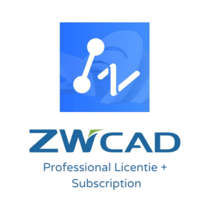 ZWCAD Professional licentie met subscription - geavanceerd AutoCAD alternatief met toegang tot de nieuwste updates en 3D CAD-functionaliteiten