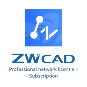 ZWCAD Professional Netwerklicentie met Subscription - geavanceerd AutoCAD alternatief voor teams met toegang tot de nieuwste updates en versies